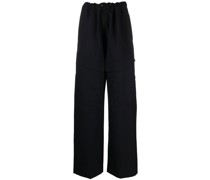 High-Waist-Hose mit geradem Bein