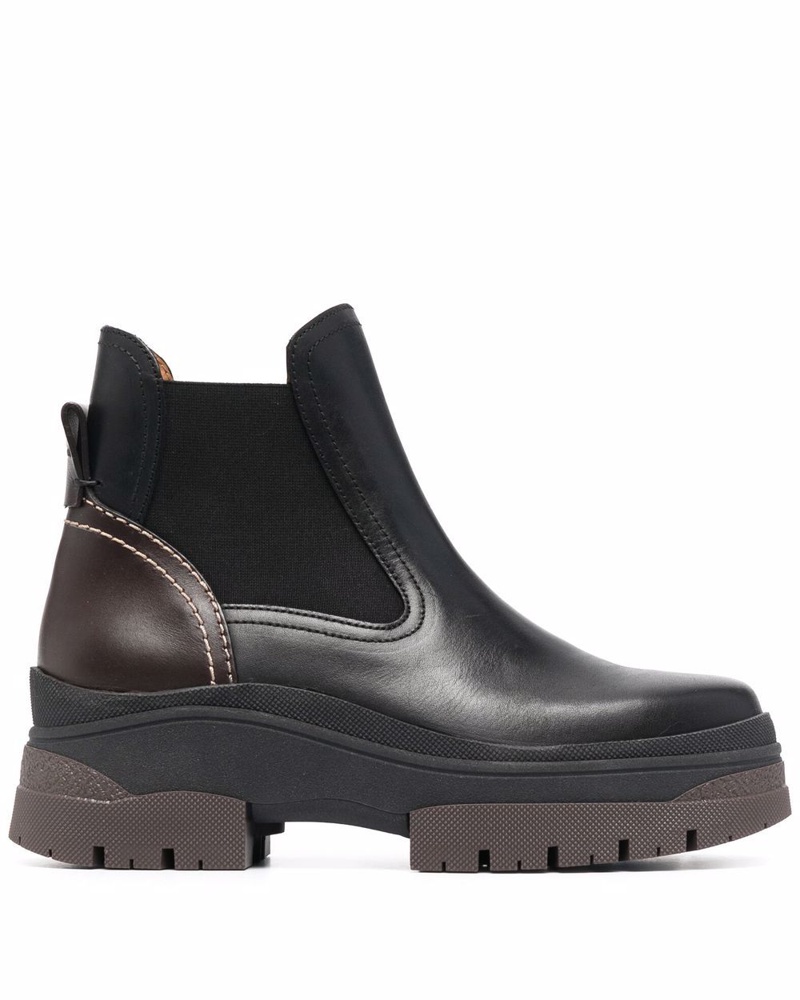 see by chloe white boots