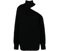 Asymmetrischer Pullover mit Cut-Outs