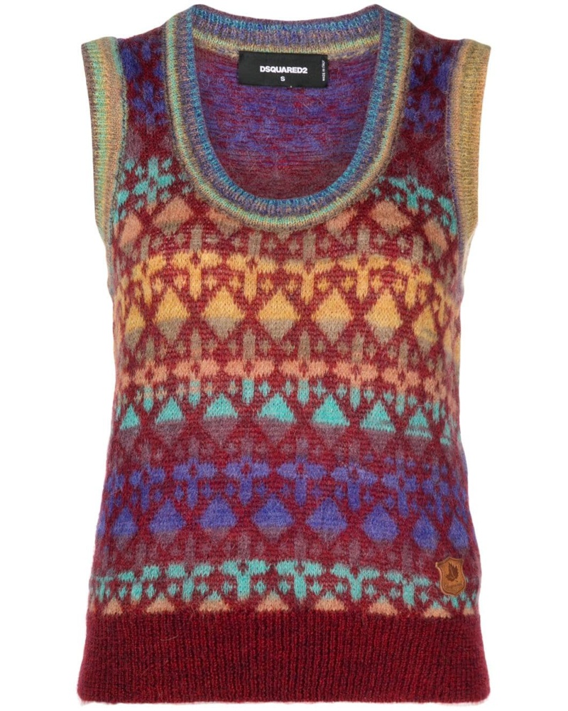 Dsquared2 Damen Gestrickter Rock