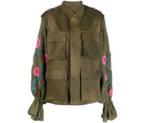 TU LIZE' Jacke mit Häkeldetails