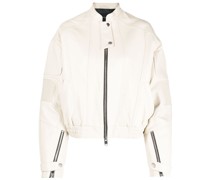 Bikerjacke aus Leder