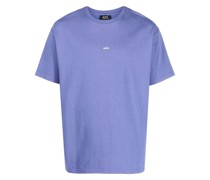 A.P.C. T-Shirt mit Logo-Print