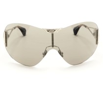 Tina rimless oversize-frame sunglasses