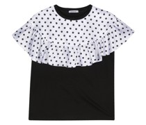 T-Shirt mit Polka Dots