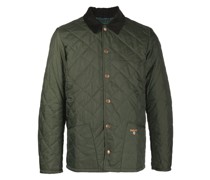 Gefütterte Jacke mit Rautensteppung