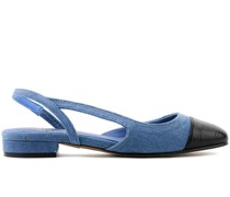 x Toral Woven Slingback Jeans