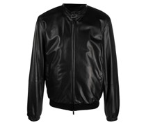 Bomberjacke aus Leder