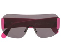 Sonnenbrille in Colour-Block-Optik