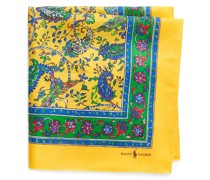 Schal aus Maulbeerseide mit Paisley-Print