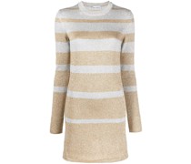 Gestreiftes Strickkleid