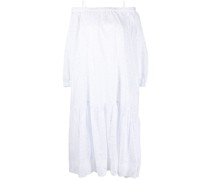 Schulterfreies Hemdkleid