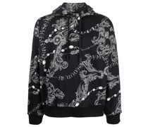 Hoodie mit barockem Print