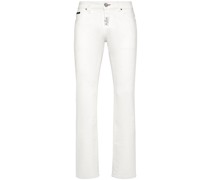 Tief sitzende Straight-Leg-Jeans