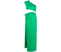 One-Shoulder-Maxikleid