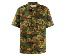 Hemd mit Camouflage-Print