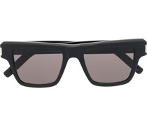 Sonnenbrille mit eckigem Gestell