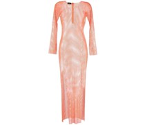 Transparentes Maxikleid