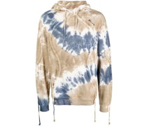 Hoodie mit Batikmuster