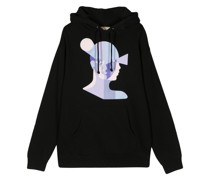 Bauhaus Face printed hoodie