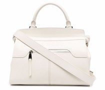 Handtasche mit Logo-Prägung