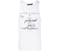 Trägershirt mit Logo-Print
