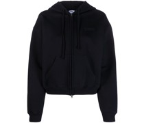 Kapuzenjacke mit Logo-Print
