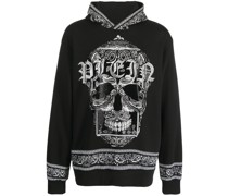 Hoodie mit Bandana-Print