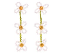 Ohrringe mit Blumenmotiv