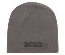 Damian Xoxo Beanie mitSlogan