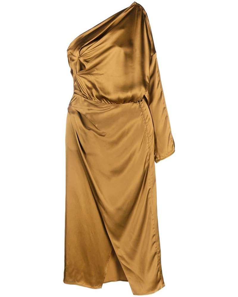 Erika Cavallini Damen Kleid mit asymmetrischem Schnitt