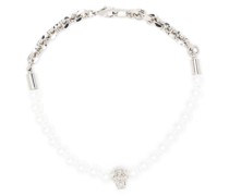 Armband mit Totenkopf-Anhänger