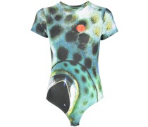Body mit abstraktem Print