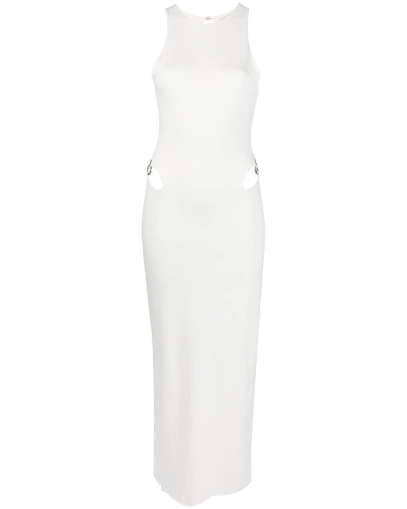 MANURÍ Damen Maxikleid mit Cut-Outs