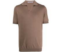 Gestricktes Poloshirt