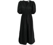Agnata Midikleid mit geraffter Wirkung