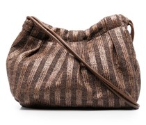 Gestreifte Thetis Schultertasche