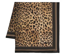 Schal mit Leoparden-Print