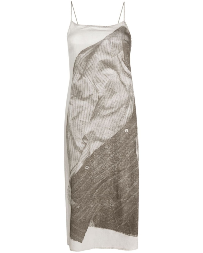 Paloma Wool Damen Midikleid mit grafischem Print