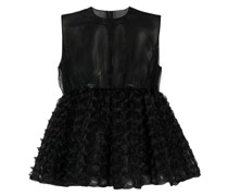 Transparente Bluse