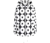 Leichte Kapuzenjacke mit Print