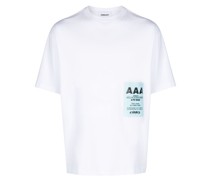 Pass graphic-print cotton T-shirt
