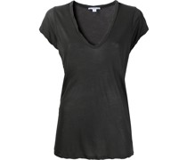 T-Shirt mit U-Ausschnitt