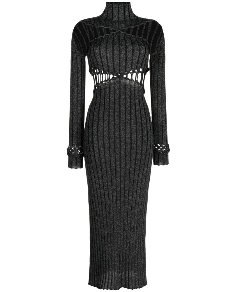 Dion Lee Damen x Braid Kleid