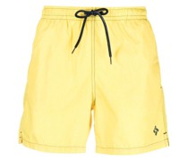 Badeshorts mit Logo-Stickerei