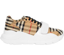 Sneakers mit Vintage-Check