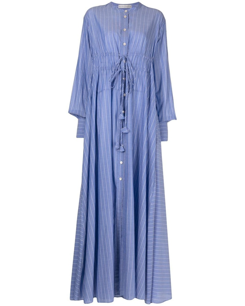 palmer//harding Damen Kleid mit Nadelstreifen