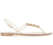 Sandalen mit Kristallen