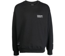 Sweatshirt mit Logo-Stickerei