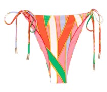 Estella abstract-print bikini bottom